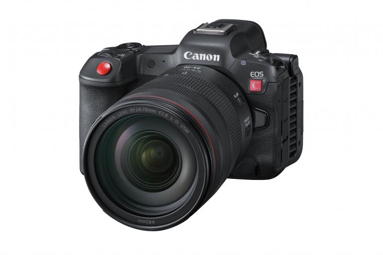 Die neue EOS R5 C erweitert das Portfolio der spiegellosen Vollformatkameras von Canon.