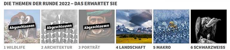 Fotograf*in des Jahres 2022: die Themen