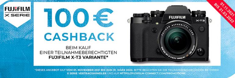 Fujifilm X-T3 Cashback