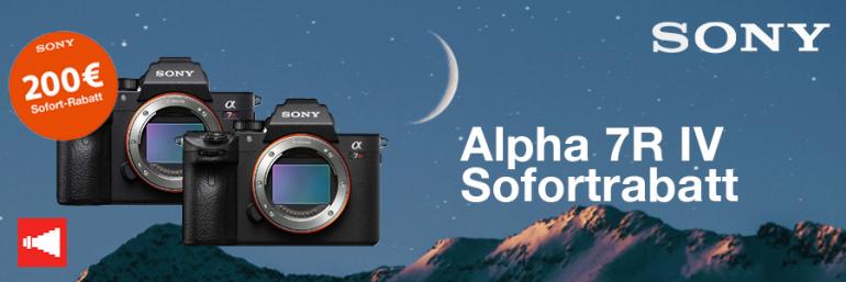 Sony A7R IV Aktionswochen