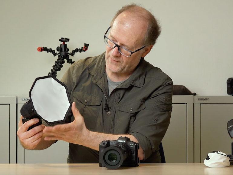 Hans- Peter Schaub geht in der sechsten Folge des Makrofotografie-Kurses auf das Thema Kunstlicht ein und stellt von Taschenlampe über LED-Panel bis Ringblitz nützliches Lichtequipment für die Makrofotografie vor.