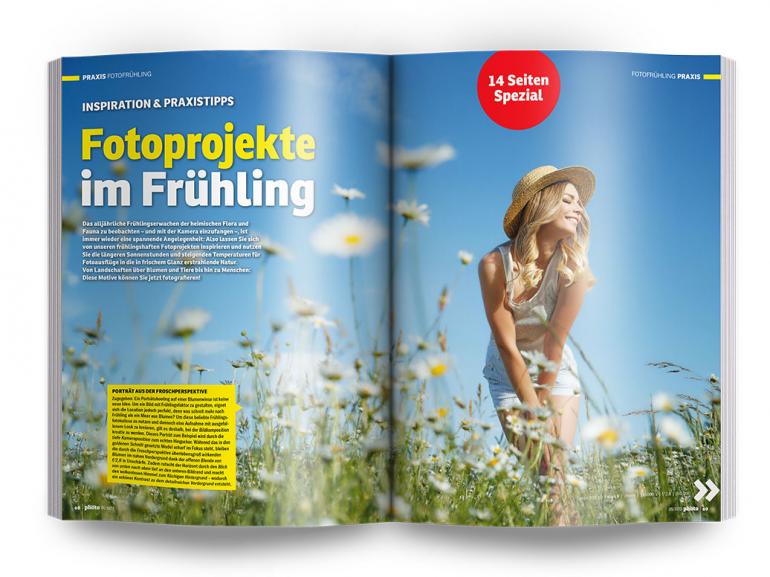 Fotoprojekte im Frühling: 14 Seiten Spezial