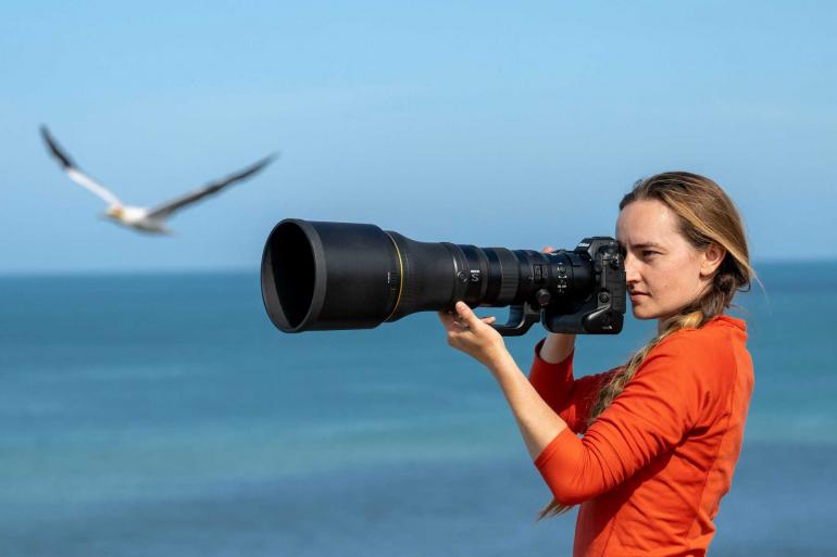 Das neue NIKKOR Z 800 mm 1:6,3 VR S eignet sich unter anderem zur Vogel- und Wildtier-Fotografie.