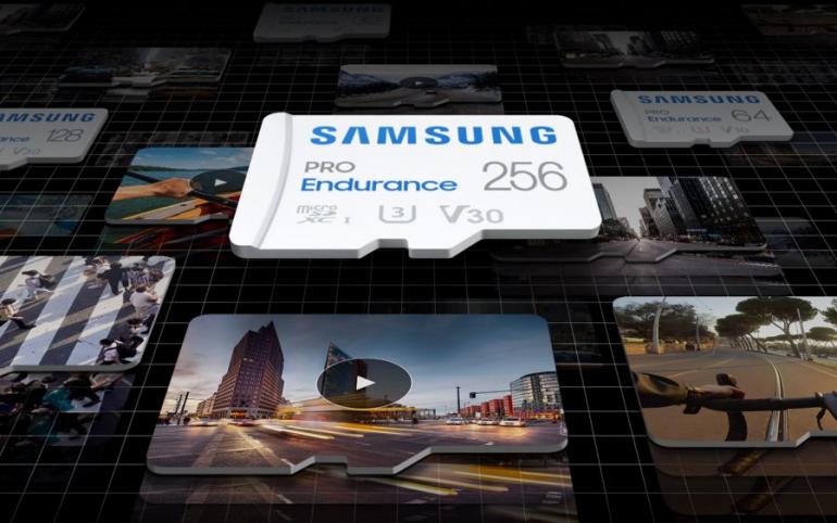 Perfekt für Überwachungskameras, Dash- und Body-Cams: Samsungs neue microSD Karte PRO Endurance wurde speziell für das Video-Monitoring entwickelt.