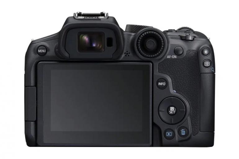 Canon EOS R7 Rückansicht