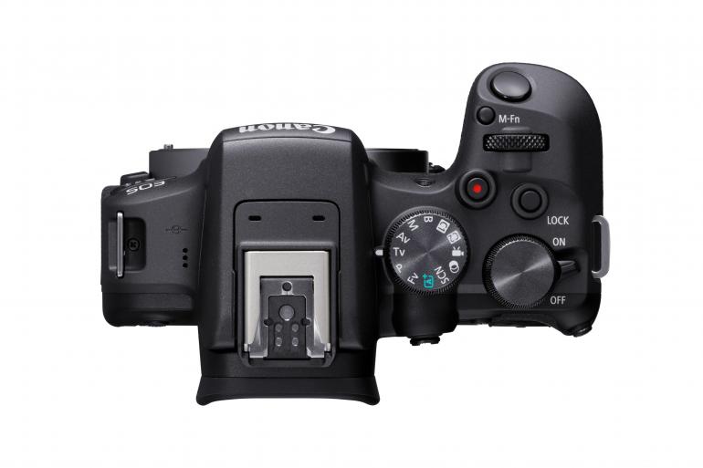Canon EOS R10 Draufsicht