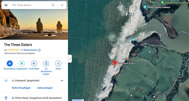 Online-Kartendienst Google Maps
