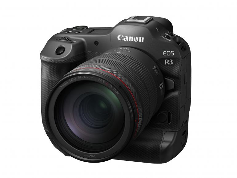 Canon hat das Tempo der Profikamera EOS R3 deutlich erhöht.