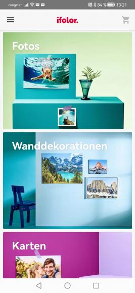 Bestellen per App: Bei ifolor, Cewe und Pixum können Sie Ihre Fotoabzüge auch bequem per App bestellen.