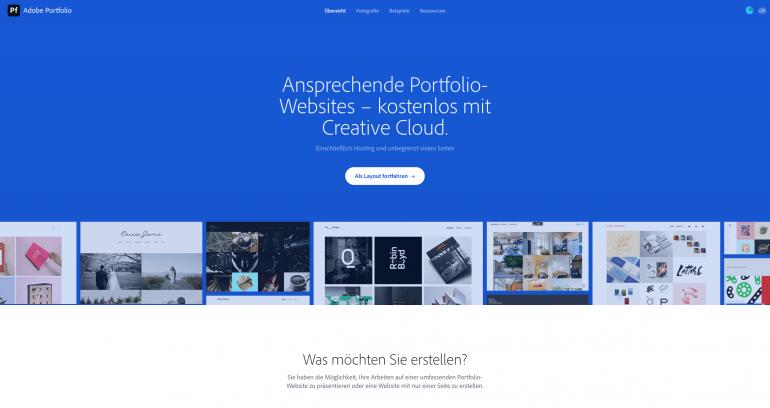 Adobe Portfolio