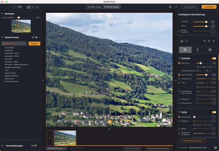 Gutes noch besser machen? Die neue Software Radiant Photo versteht sich vor allem als intelligenter Bildverbesserer und möchte Nutzerinnen und Nutzern dabei helfen, die eigenen Fotos noch schneller zur Druckreife zu bringen.