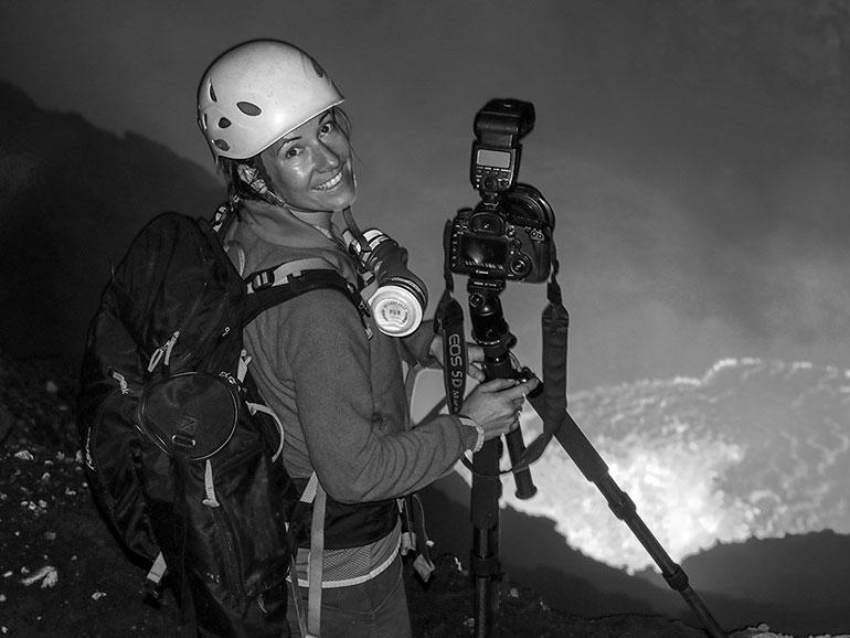 Expeditionsfotografin und -filmerin Ulla Lohmann
