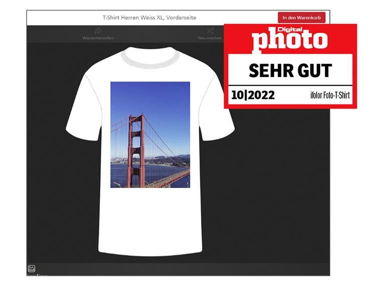 ifolor Foto-T-Shirt Testergebnis