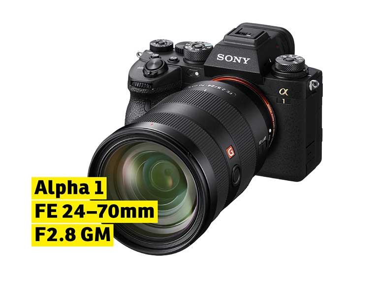 Sony Alpha 1 FE 24–70mm F2.8 GM