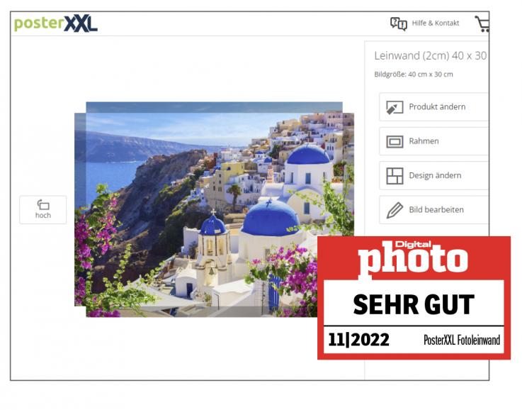PosterXXL Fotoleinwand Testergebnis