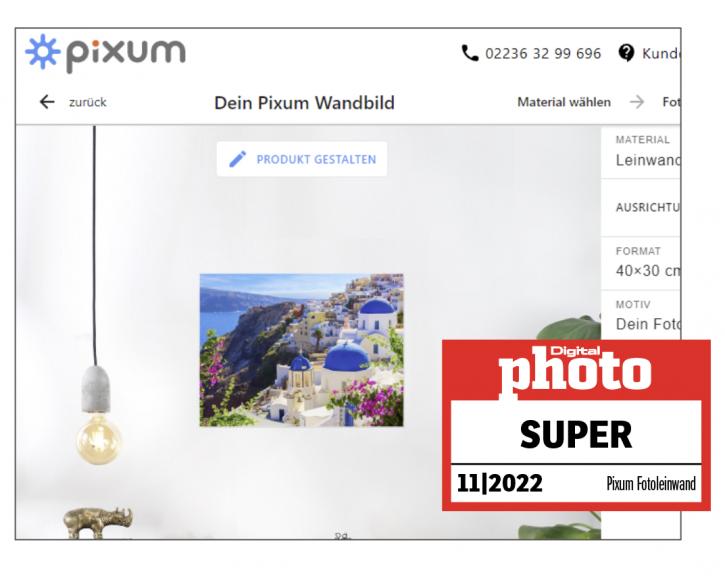Pixum Fotoleinwand Testergebnis
