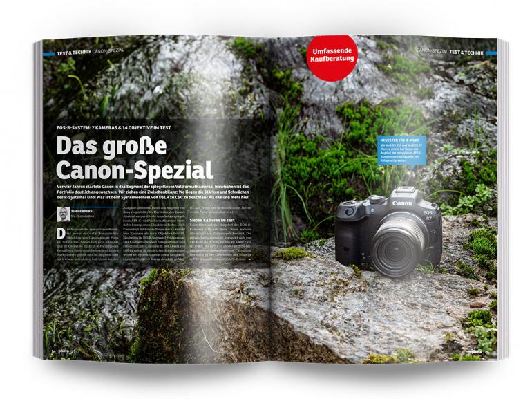 Test und Technik: Das große Canon-Spezial