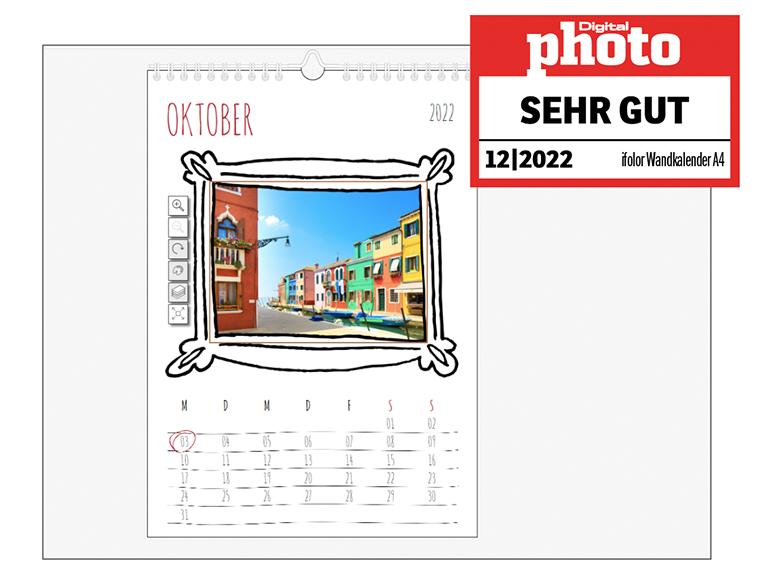 ifolor Fotokalender Testergebnis.