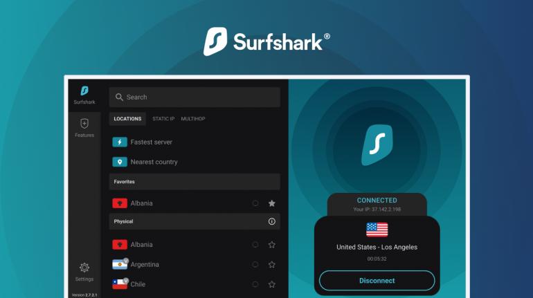 Surfshark Locations