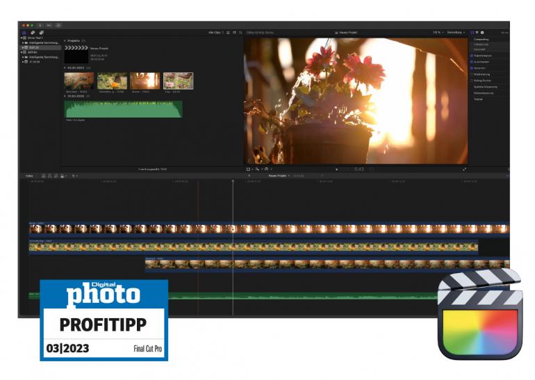 Final Cut Pro Testergebnis