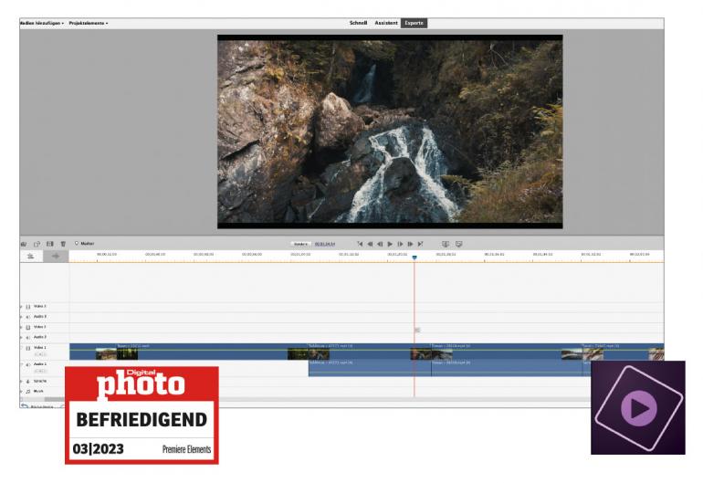Premiere Elements Testergebnis