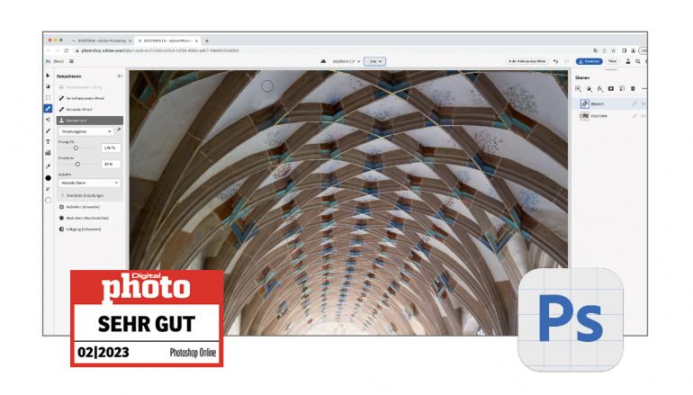 Photoshop Online Testergebnis