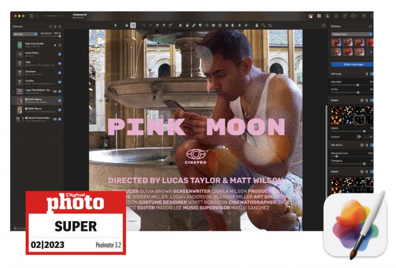 Pixelmator 3.2 Testergebnis