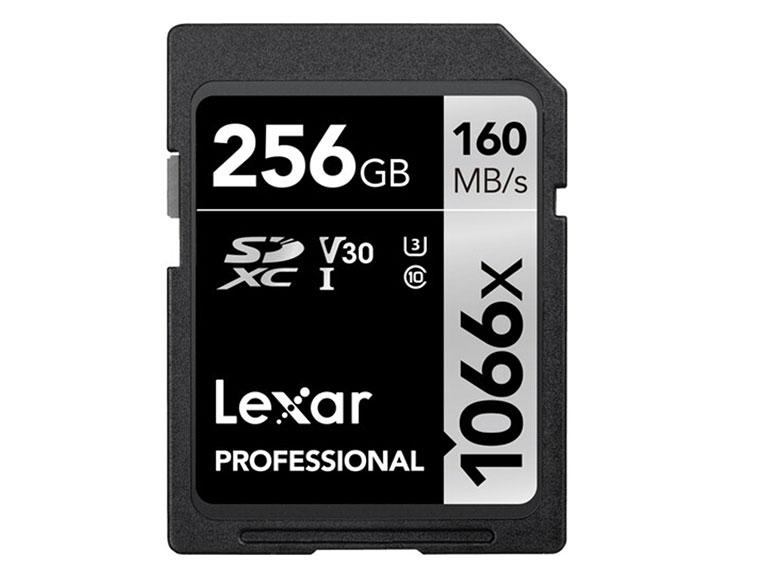 Lexar SDXC Pro Silver Series UHS-I 1066X 256GB V30