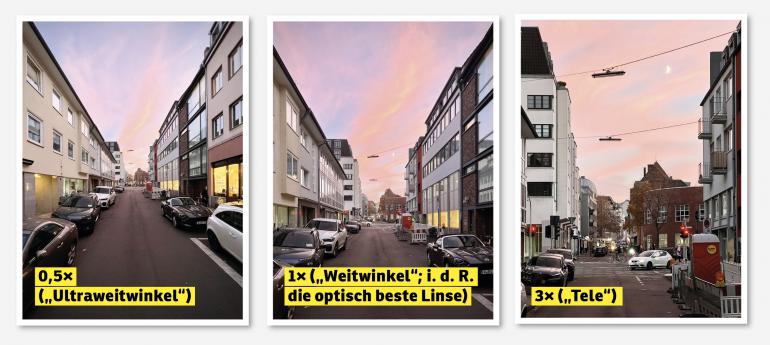 So wirken sich verschiedene Brennweiten auf Ihr Motiv aus.