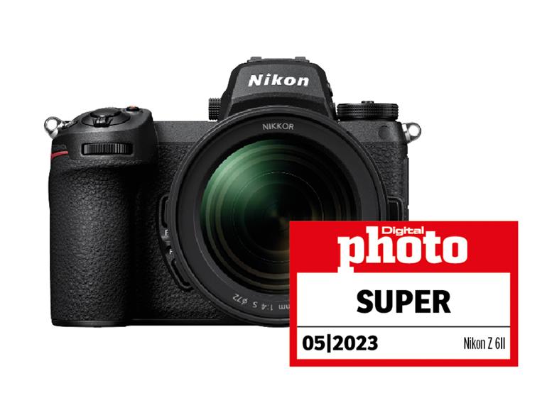 Nikon Z 6II mit Testlogo