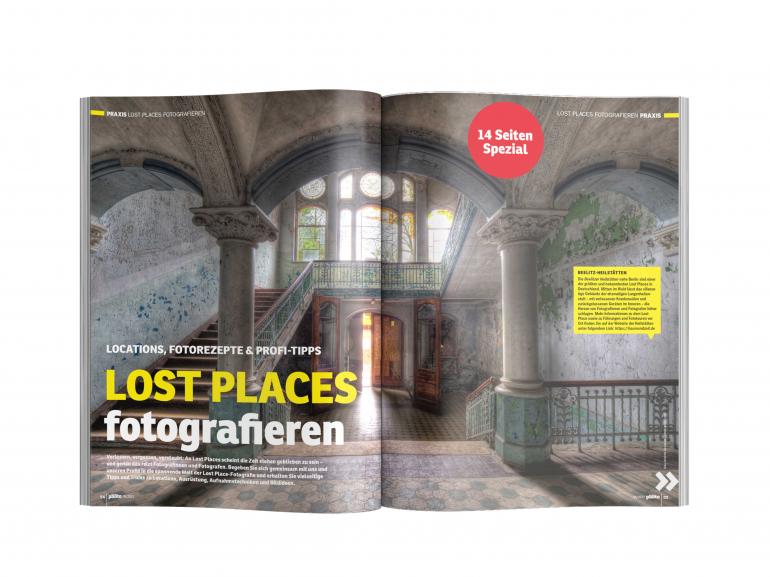 Verlassen, vergessen, verstaubt: An Lost Places scheint die Zeit stehen geblieben zu sein – und genau das reizt Fotografinnen und Fotografen. 