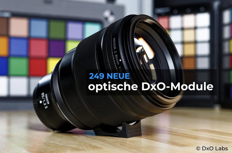 Mit den ab sofort zum Download verfügbaren optischen DxO-Modulen sollen Fotograf*innen die bestmögliche Leistung aus ihrer Ausrüstung herauskitzeln können