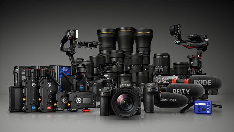 Nikon bietet für die neue Z 8 jede Menge professionelles Videozubehör an.