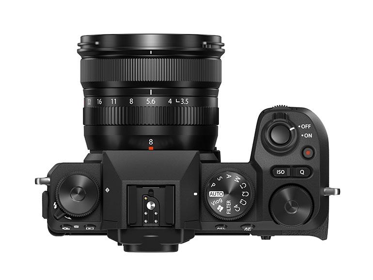 Bedienelemente der Fujifilm X-S20