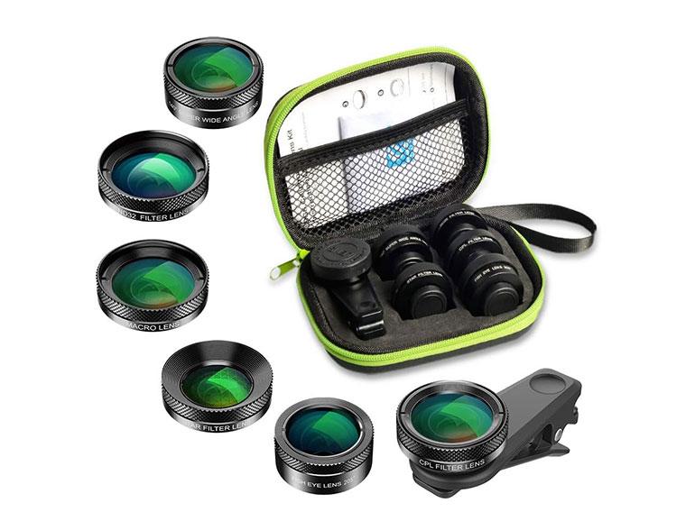 Apexel 6 in 1 Handy-Objektiv-Kit