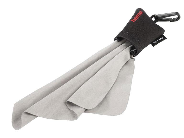 Hama Mikrofasertuch mit Neopren-Beutel für unterwegs