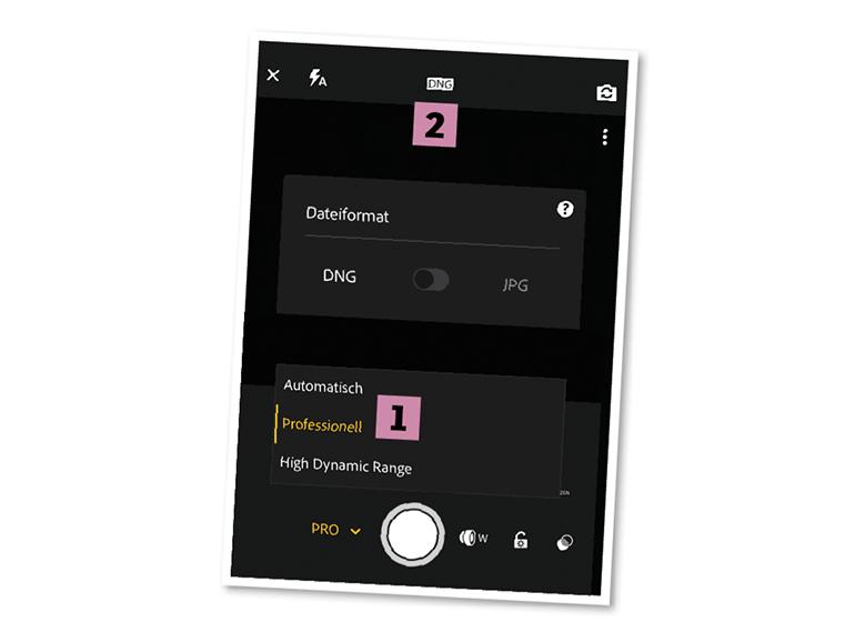 RAW-Workflow erklärt: auf der Kamera und dem Smartphone