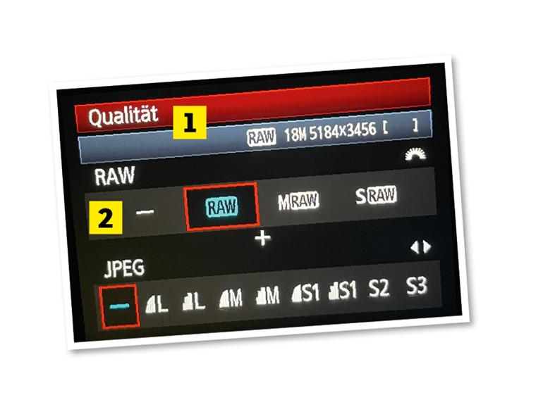 RAW-Workflow erklärt: auf der Kamera und dem Smartphone