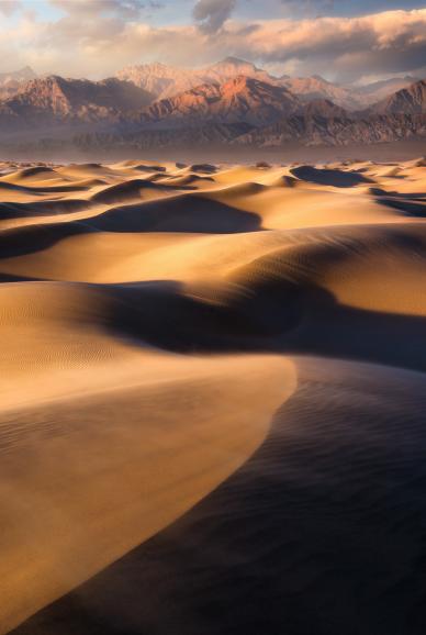 Objektiv wechseln in den Sandböen von Death Valley? Lieber vorher schon das Tele drauf! Sony A7R III | 41,8 mm | 1/320 s | f/13 | ISO 1000