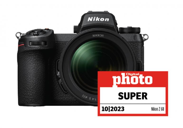 Nikon Z 6II mit Testlogo
