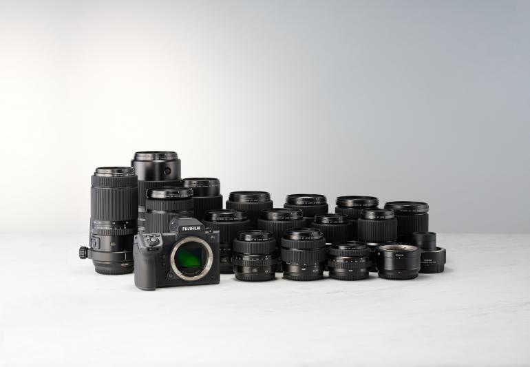 GF-Objektive sind so konzipiert, dass sie die Leistungsfähigkeit der Kameras des GFX Systems voll ausschöpfen.