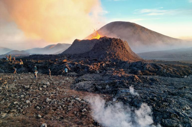 Vulkane sind für Fotograf*innen ein beliebtes Motiv.