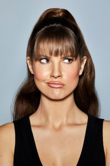 Auch die US-Schauspielerin Amanda Cerny stand vor der Kamera von Natascha Lindemann. Dieses Bild ist 2022 in Los Angeles entstanden.