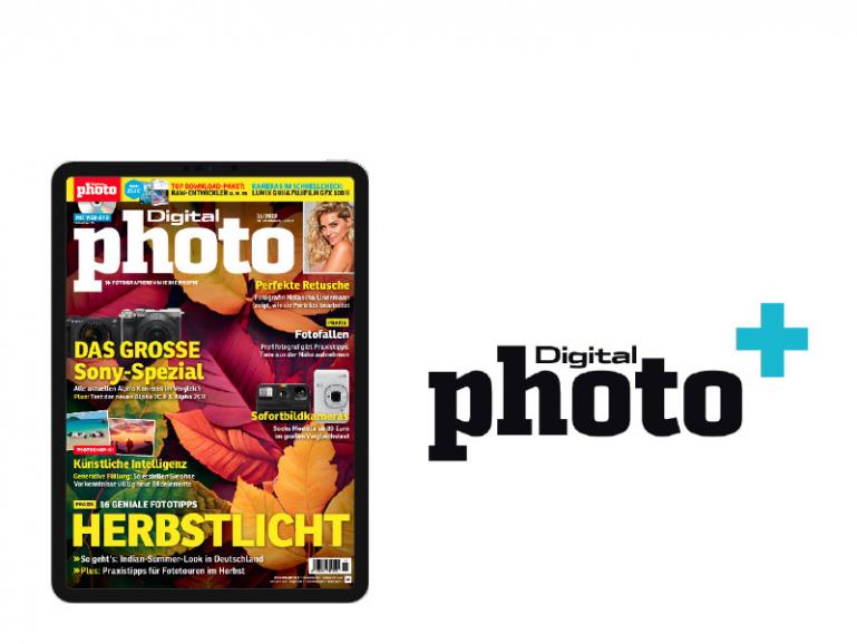 DigitalPHOTO 11/2023 und DigitalPHOTO+ Logo