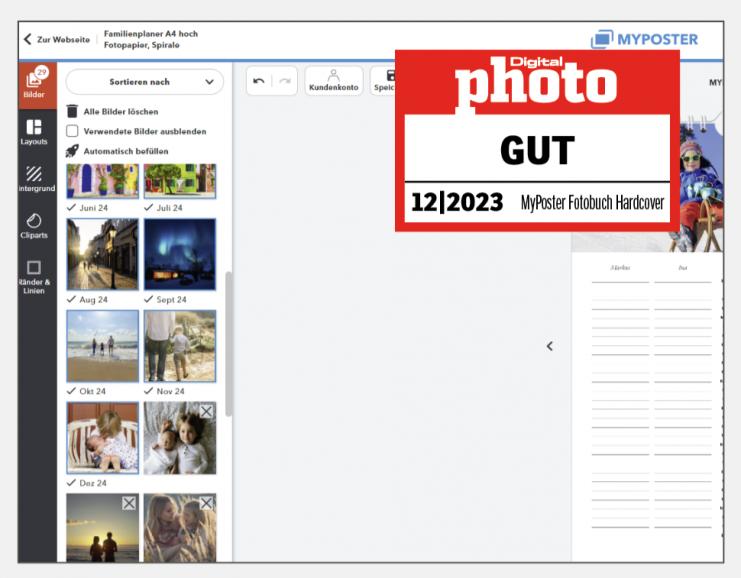 MyPoster Fotobuch Testergebnis