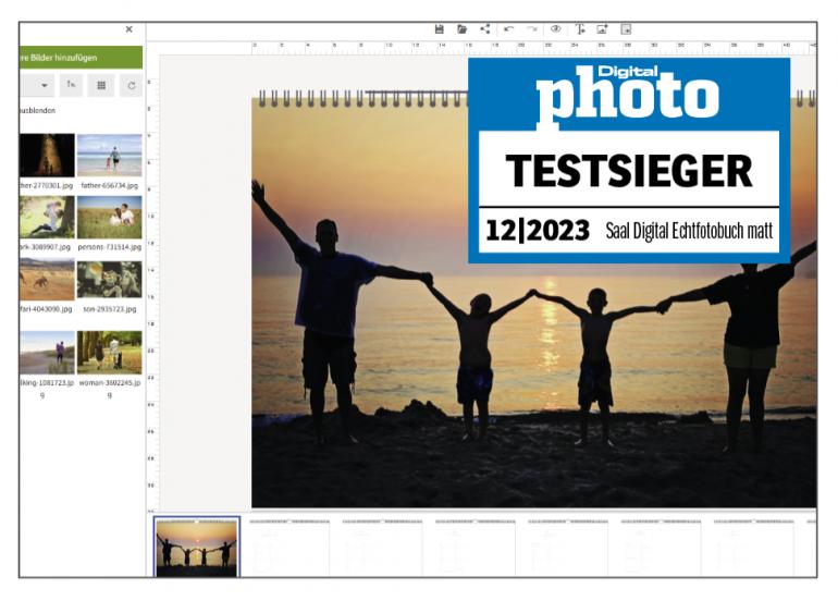 Saal-Digital Fotobuch Testergebnis