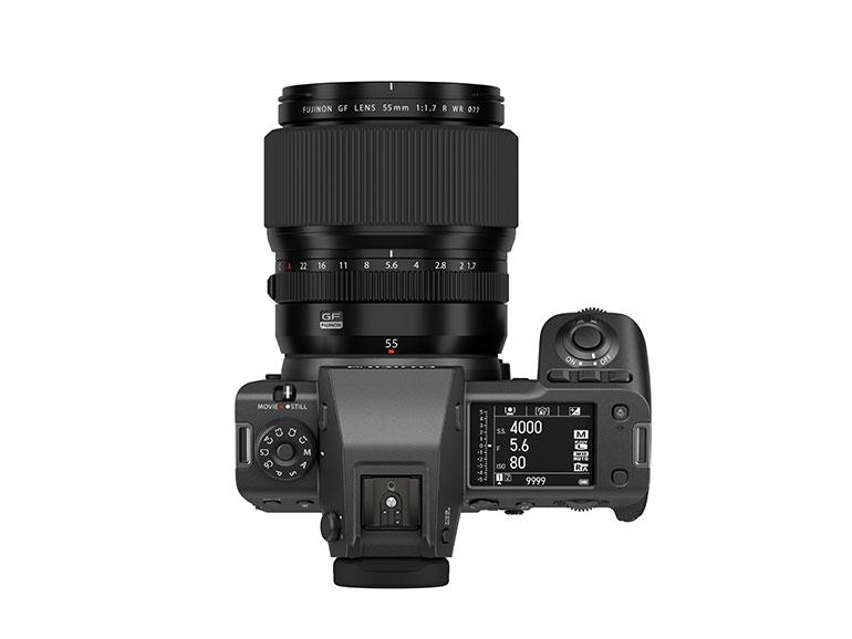 Fujifilm GFX100 II Draufsicht