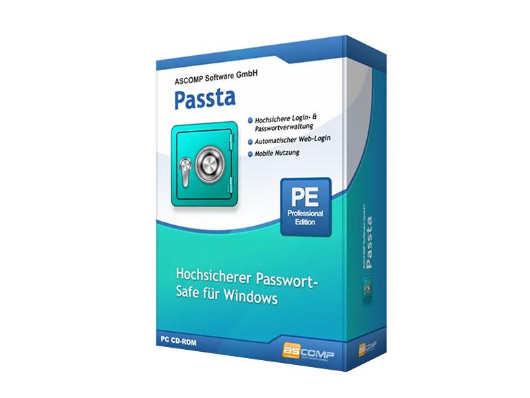 Ascomp Passta: Passwort-Manager mit AES-Verschlüsselung