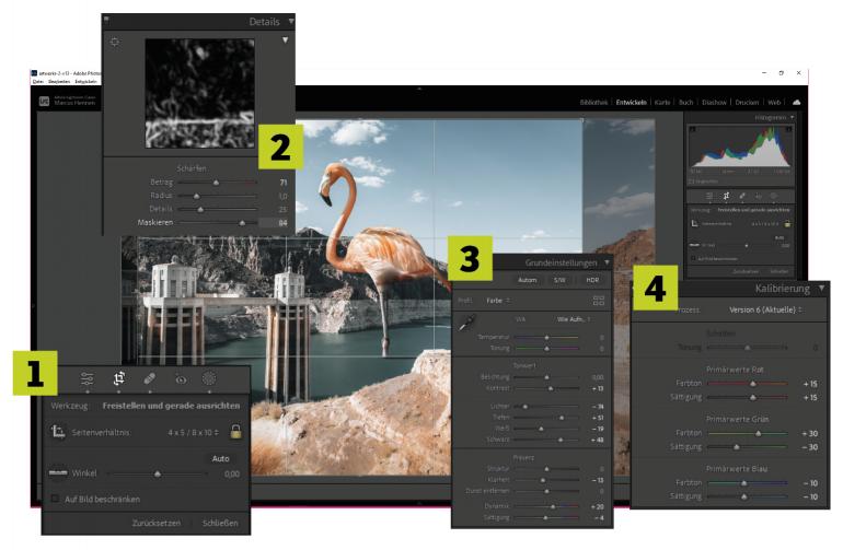 Für den Feinschliff wechselt der Fotograf zu Lightroom Classic.