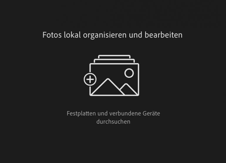 Na endlich! Lightroom CC klappt jetzt auch ohne Cloud.